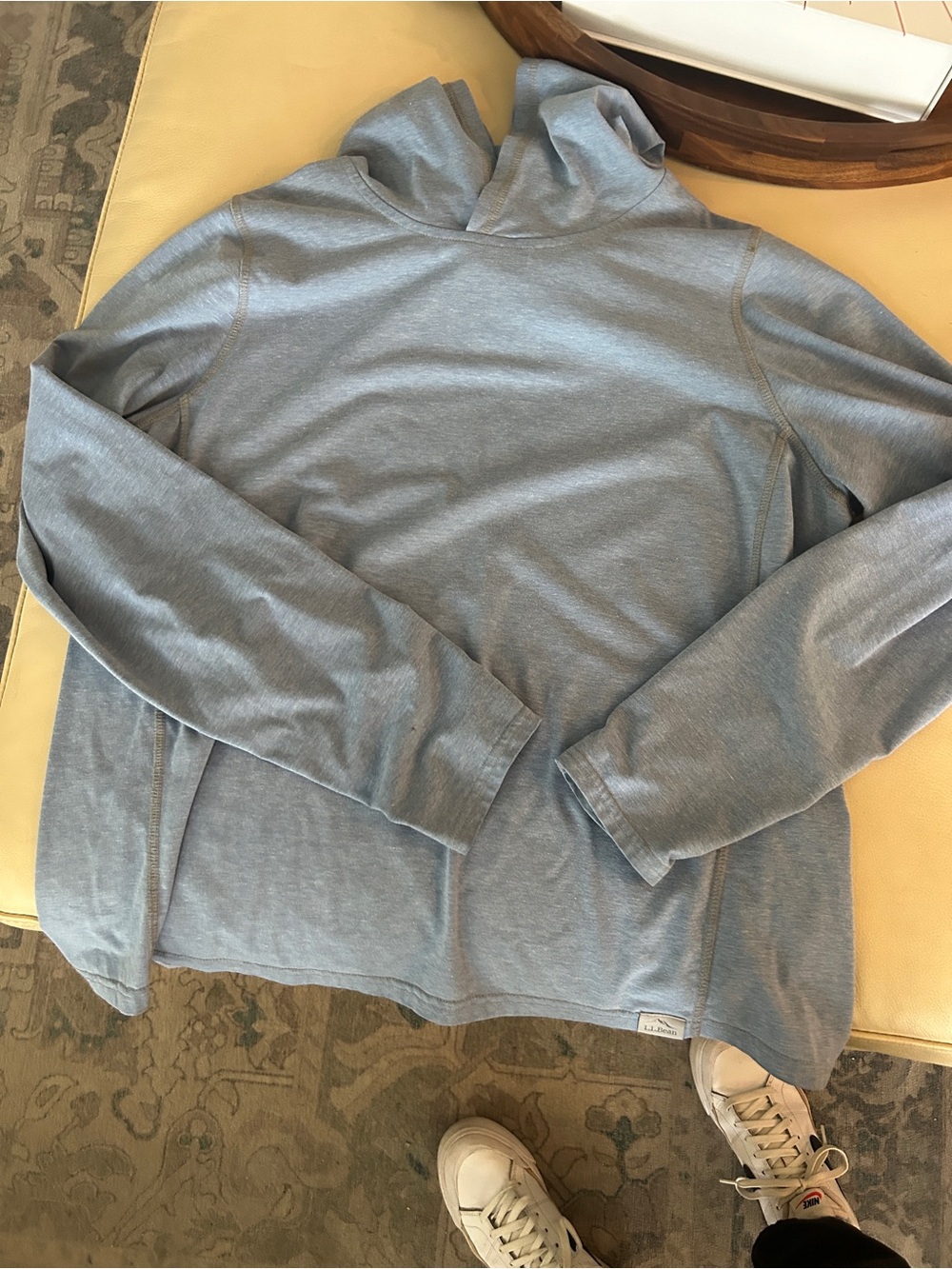 L.L Bean Light Blue Hoodie